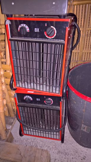 Chauffage mobile électrique 400V a louer à Rouen